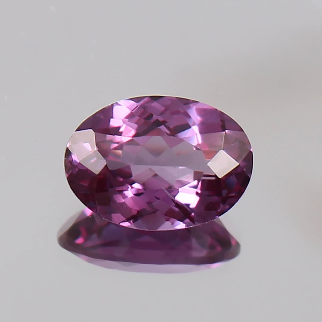 2.75 Ct Brazilian Alexandrite Gemstone: Bi-color Purple Pink Oval Cut ...