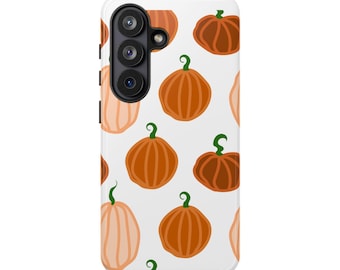 Pumpkin Pattern Tough Case | Fall Pumpkin Phone Cover, Autumn Harvest Design