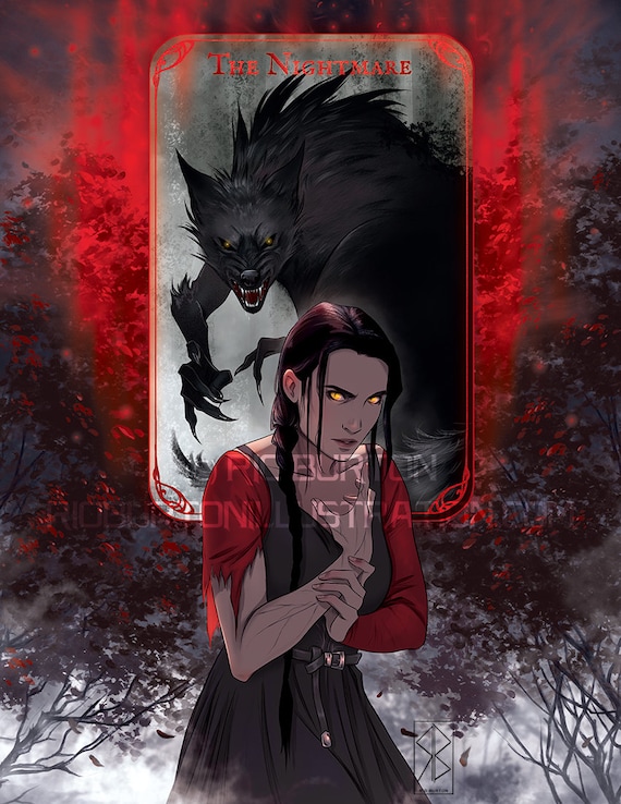 The Nightmare Print- Licensed One Dark Window Art - Etsy