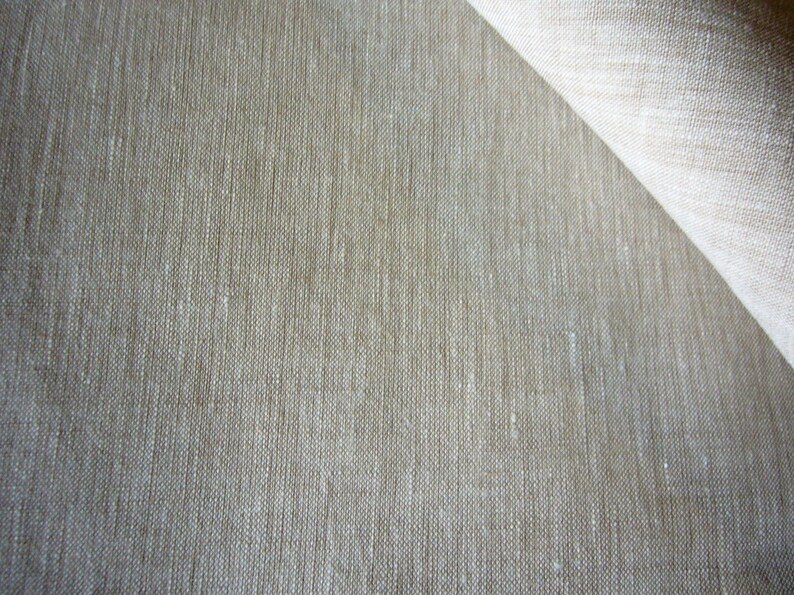 sewing Natural linen remnants for home decor Oatmeal linen fabric off cuts DIY projects; Eco linen beige /& off-white weave linen flax;