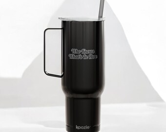 Insulated Tumbler, 40oz Travel Mug for Drink Lovers, Custom Engraved Drinkware for Friend Gifts, Outdoors/Sports