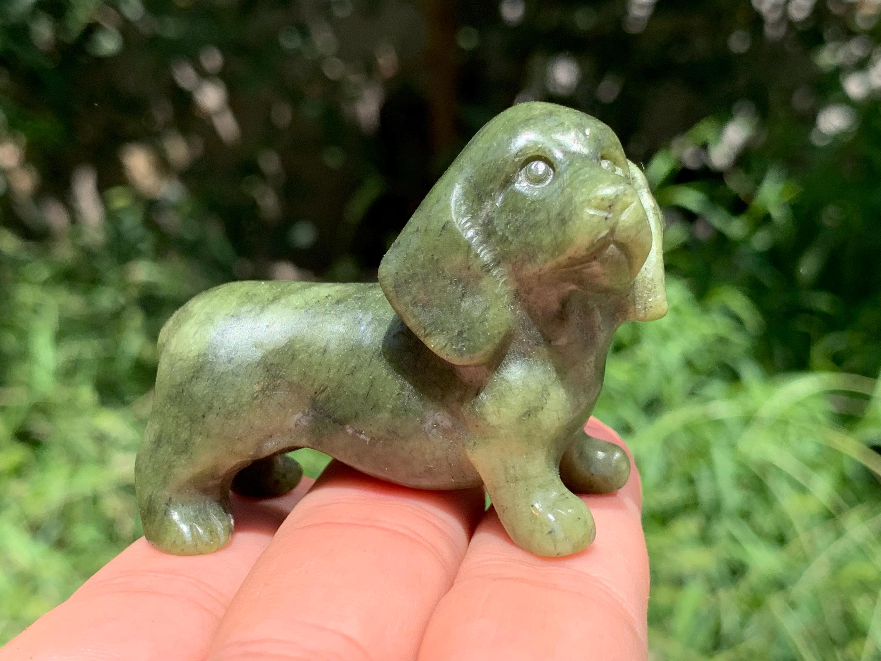 Crystal dachshund - Etsy 日本