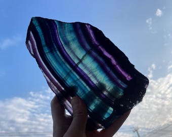 ブラックローズフローライト 403g - Etsy 日本