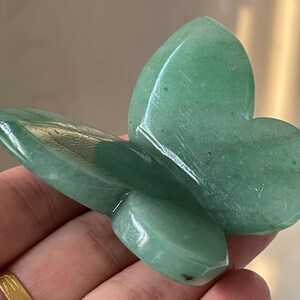 2.4&#39;&#39;+ Natural Aventurine quartz butterfly,quartz crystal,hand carved,Crystal Butterfly,Butterfly skull,Home Decoration Crystal Gifts 1pc