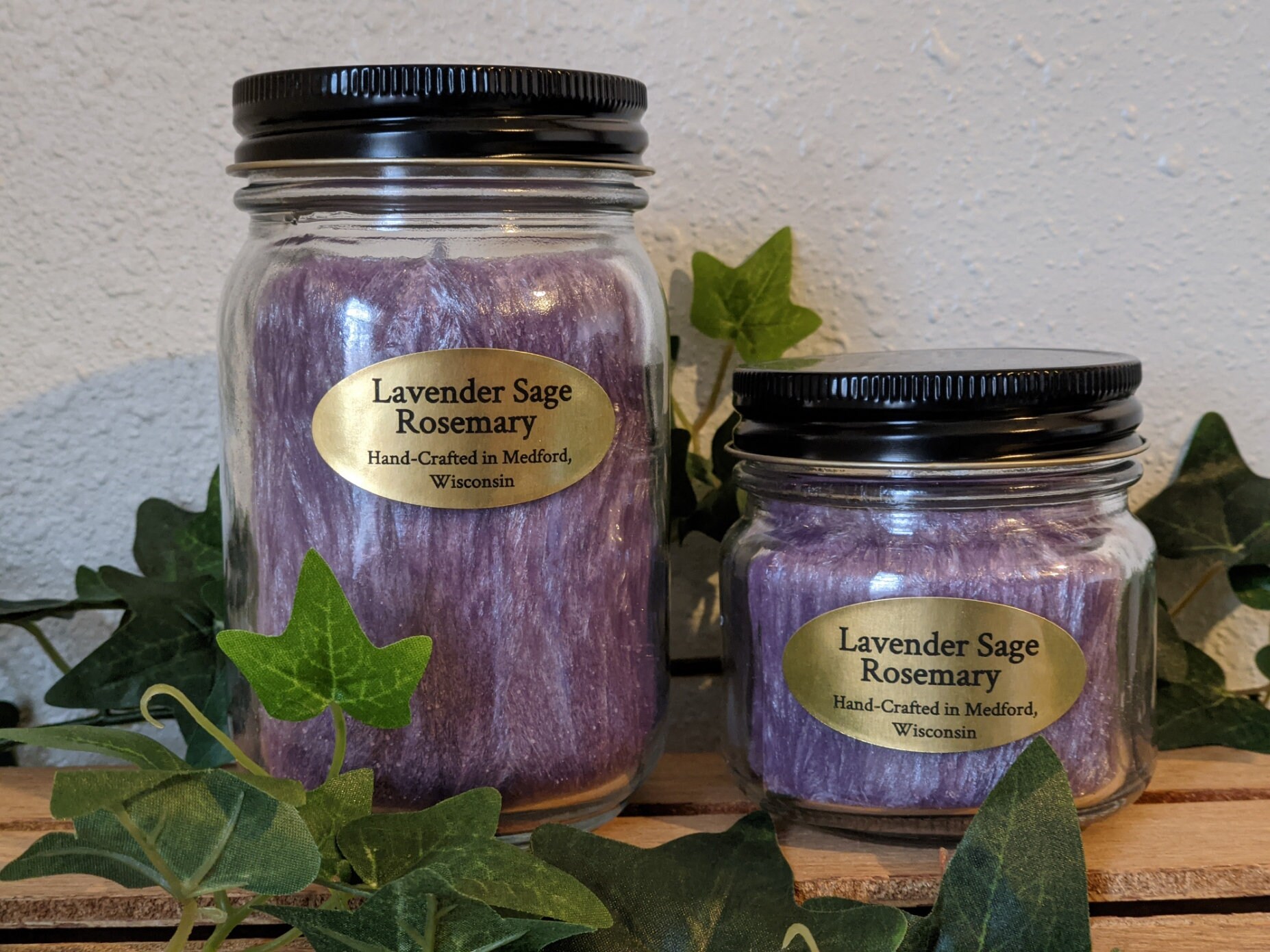 Palm Wax Candles Scented Candles Natural Candles Gifts Etsy