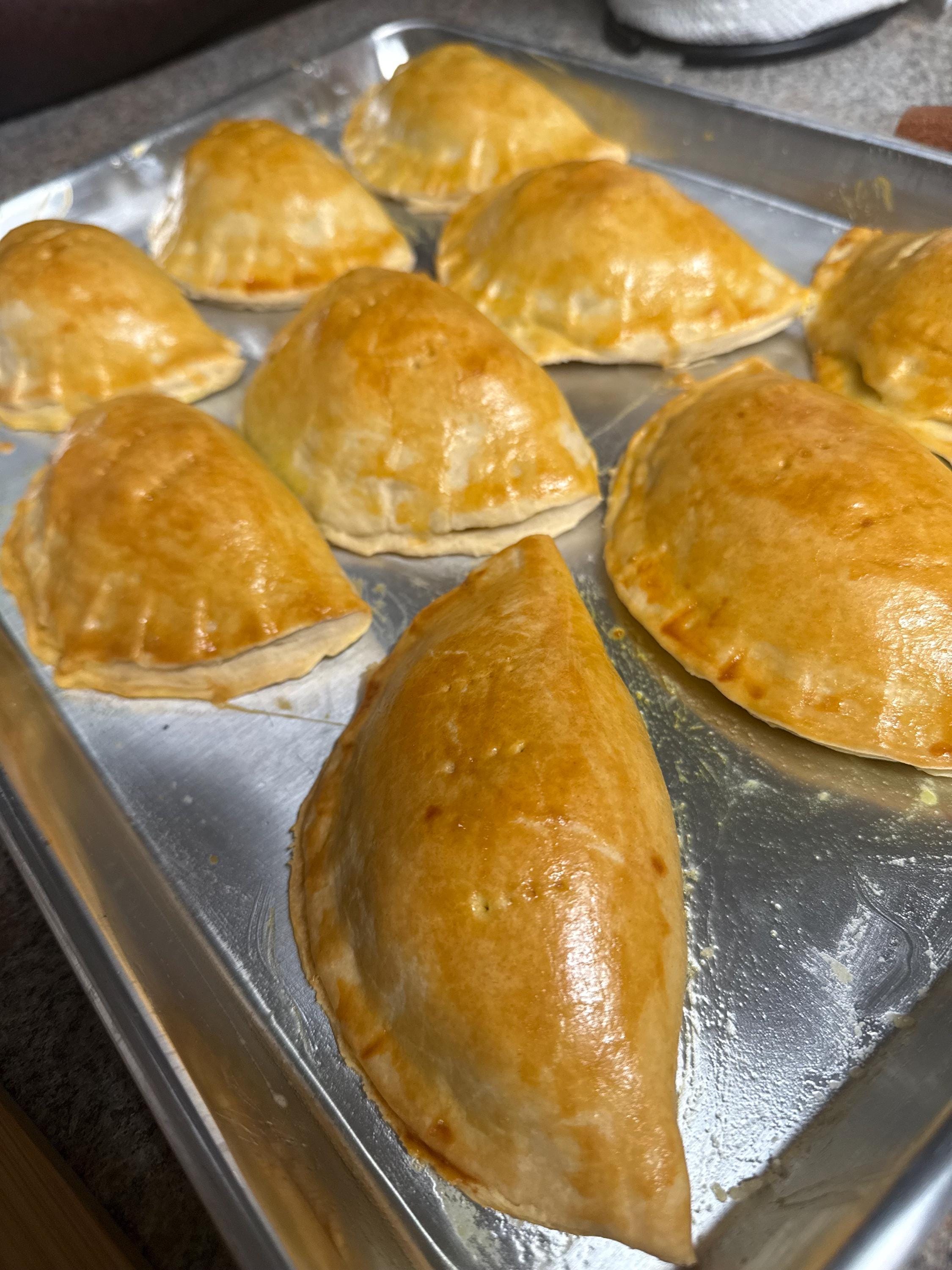 Nigerian meat pie (beef patties) 1 dozen