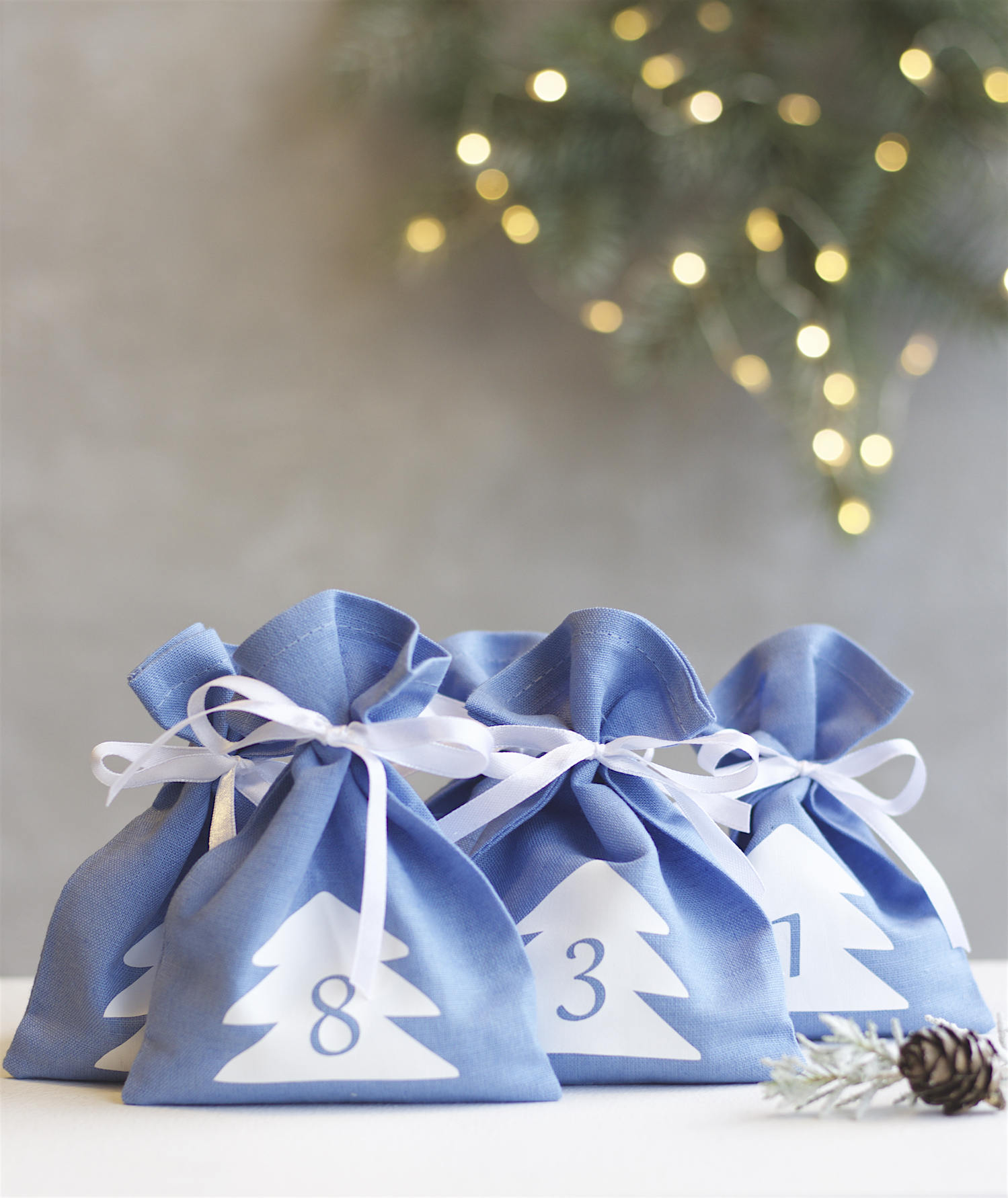 Advent gift bags DIY Advent calendar Advent calendar bags Etsy