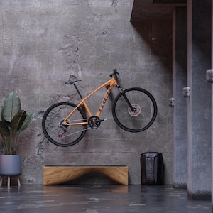 Bike rack, Bike holder, Bike wall mount, Bicycle Storage, Wood bike display, Bike gift for him, Bike gift for her, Bike hanger, Bike stand