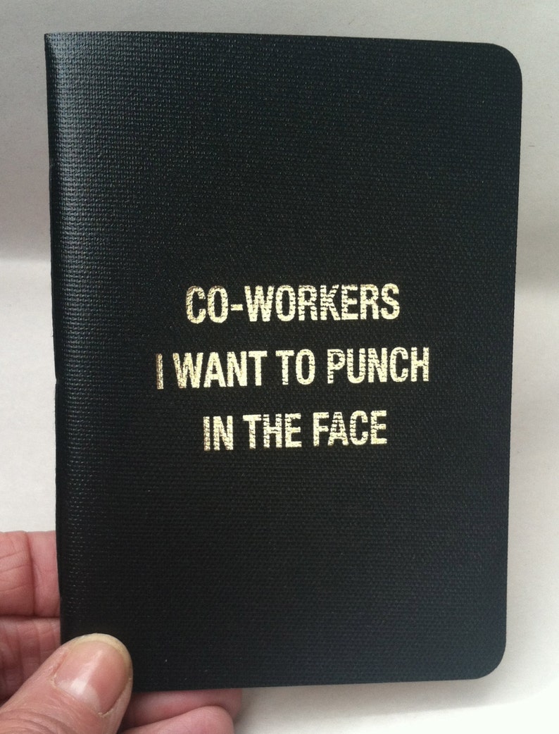 Co-workers I want to punch in the face-The handmade original Bild 1