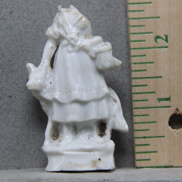 Vintage Antique Excavated Victorian Porcelain German Minature Doll 1890 Oscarcrow