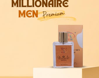 Red Vocal Millionaire Men Premium Eau De Parfum - Perfume Hombre 100ml