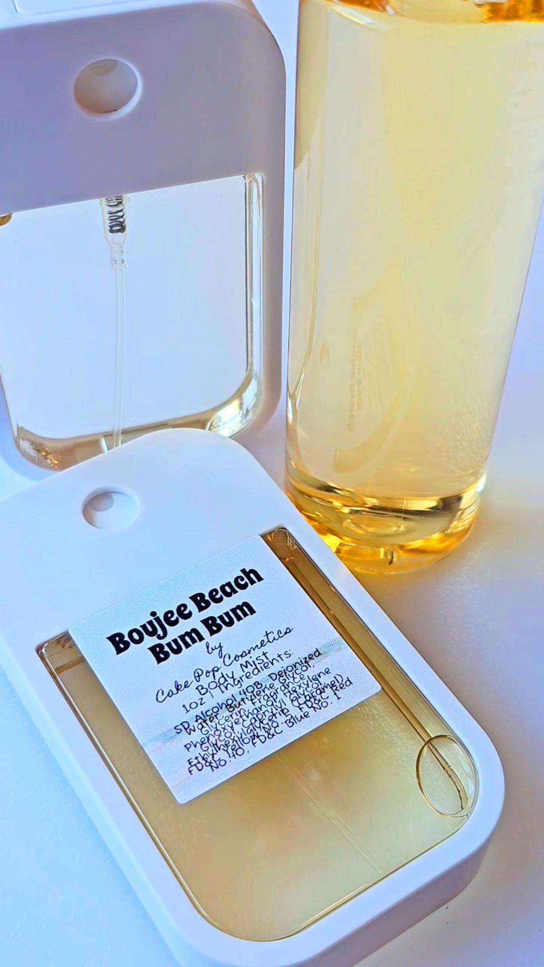 Boujee Beach Body Mist | Fine Frangrance Mist | Travel | Perfume | Hair | Body | Super Strong | Refreshing After Shower Body Mist