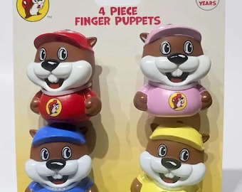 Buc-ee's 4 Finger Puppets