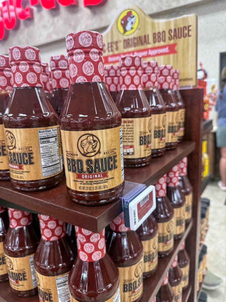 Buc-ee’s Original BBQ Sauce | Texas Gourmet Flavor, 20 Oz - Etsy