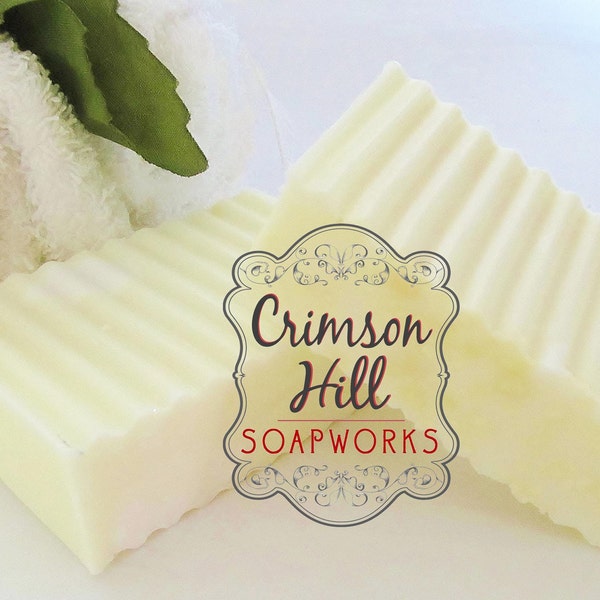 MOISTURIZING MILKS SOAP - Goat, Soy, Coconut and Buttermilk, large 5.5 oz, natural, scent, handmade, gift