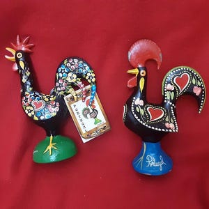 Authentic Portuguese Barcelos Roosters - Galo de Barcelos