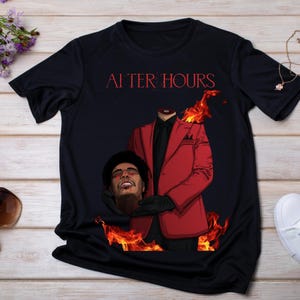 The Weeknd After Hours T-Shirt: Retro XO Fan Merch, Concert Outfit