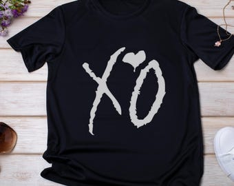 The Weeknd XO Kiss Land Logo T Shirt Oversized Unisex, Kiss Land T Shirt- Weeknd Poster- Kiss Land Poster, XO T Shirt, Kiss Land Album