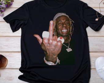 Lil Wayne Rapper Graphic T Shirt Hip Hop Streetwear Tee Urban Music Fan Clothing Oversized Unisex Concert Style Top