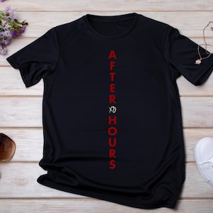 The Weeknd After Hours T-Shirt: Retro XO Concert Tee