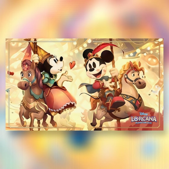 Disney Lorcana Custom Playmat Fabled Mickey Minnie Iconic - Etsy UK