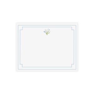 Papeterie muguet, lot de papeterie esthétique, parfait pour les mariages, les remerciements et les voeux de tous les jours