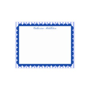 Blaues Individuelles Briefpapier Set, Postkartenset, Postkartenset