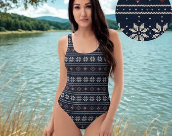 CHANEL Vintage 01C Big CC Mark Logo Swimsuit #38 One-piece Black