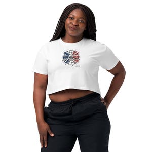 London Urban Art Crop-Top – Streetstyle trifft Hauptstadt-Flair
