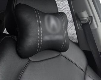 Set completo per il massimo comfort con cuscini poggiatesta e imbottiture per cinture di sicurezza, con logo ricamato e personalizzabili, adatto a modelli come MDX, RDX, TLX, ecc.