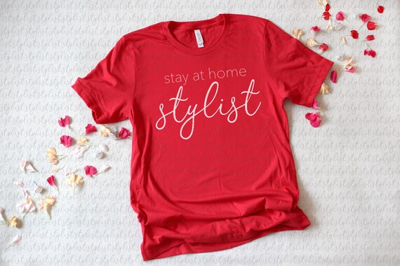 Valentines Bella Canvas Mockup Ladies 3001 Red T-Shirt