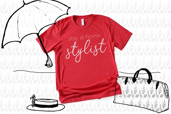 Bella Canvas Disney Mockup 3001 Heather Red T-Shirt