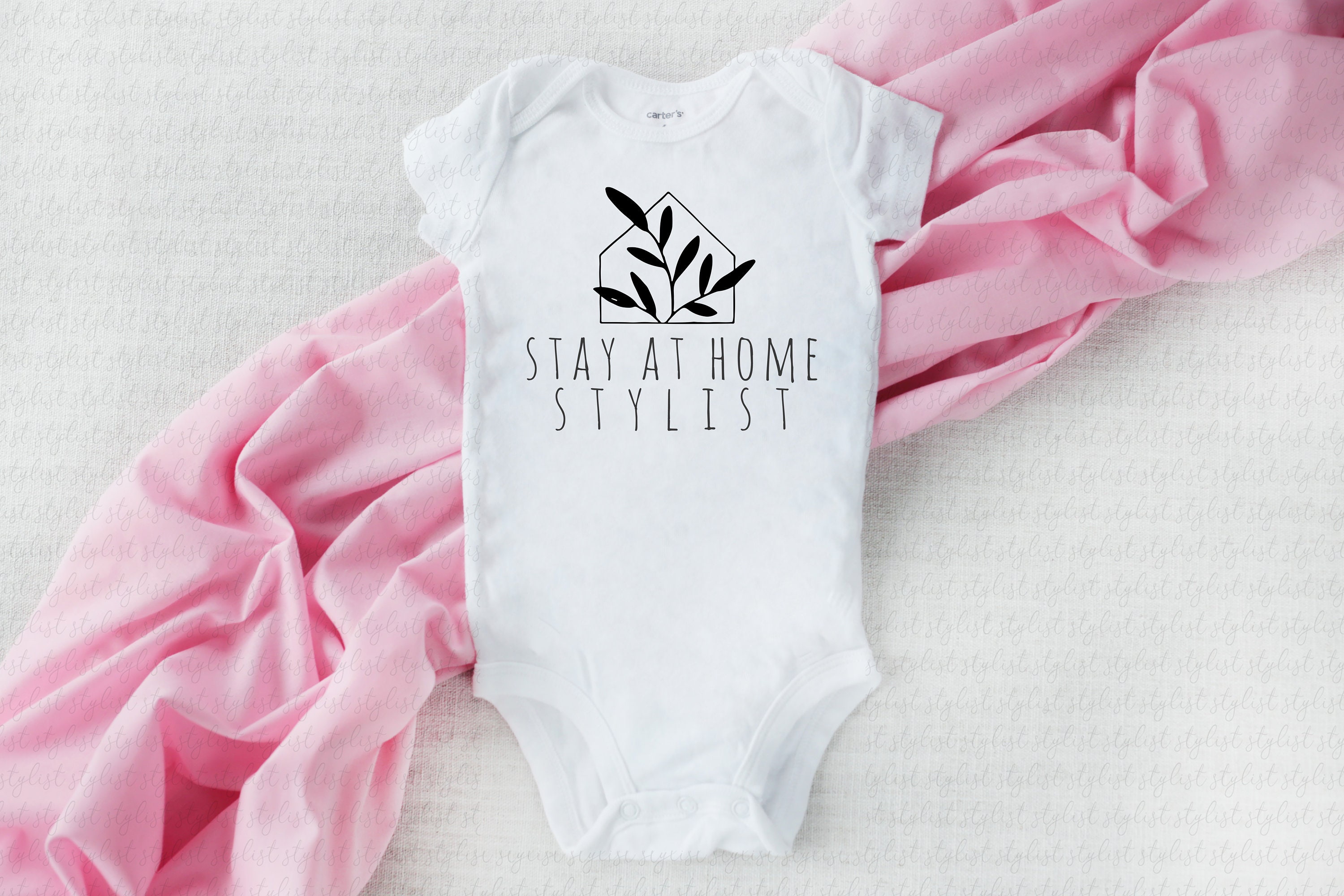 Carter Bodysuit Mockup White Carter One Piece Mock Up Pink Etsy