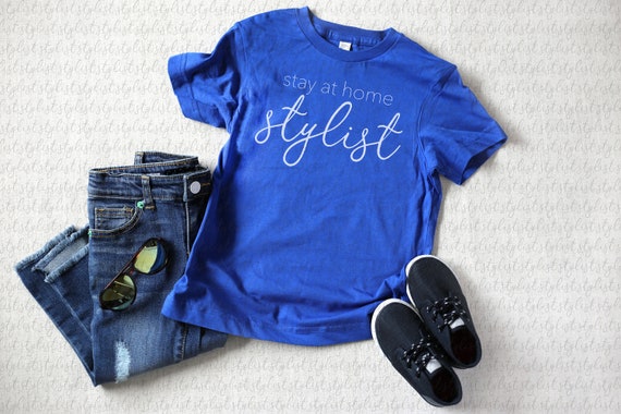 kids royal blue shirt