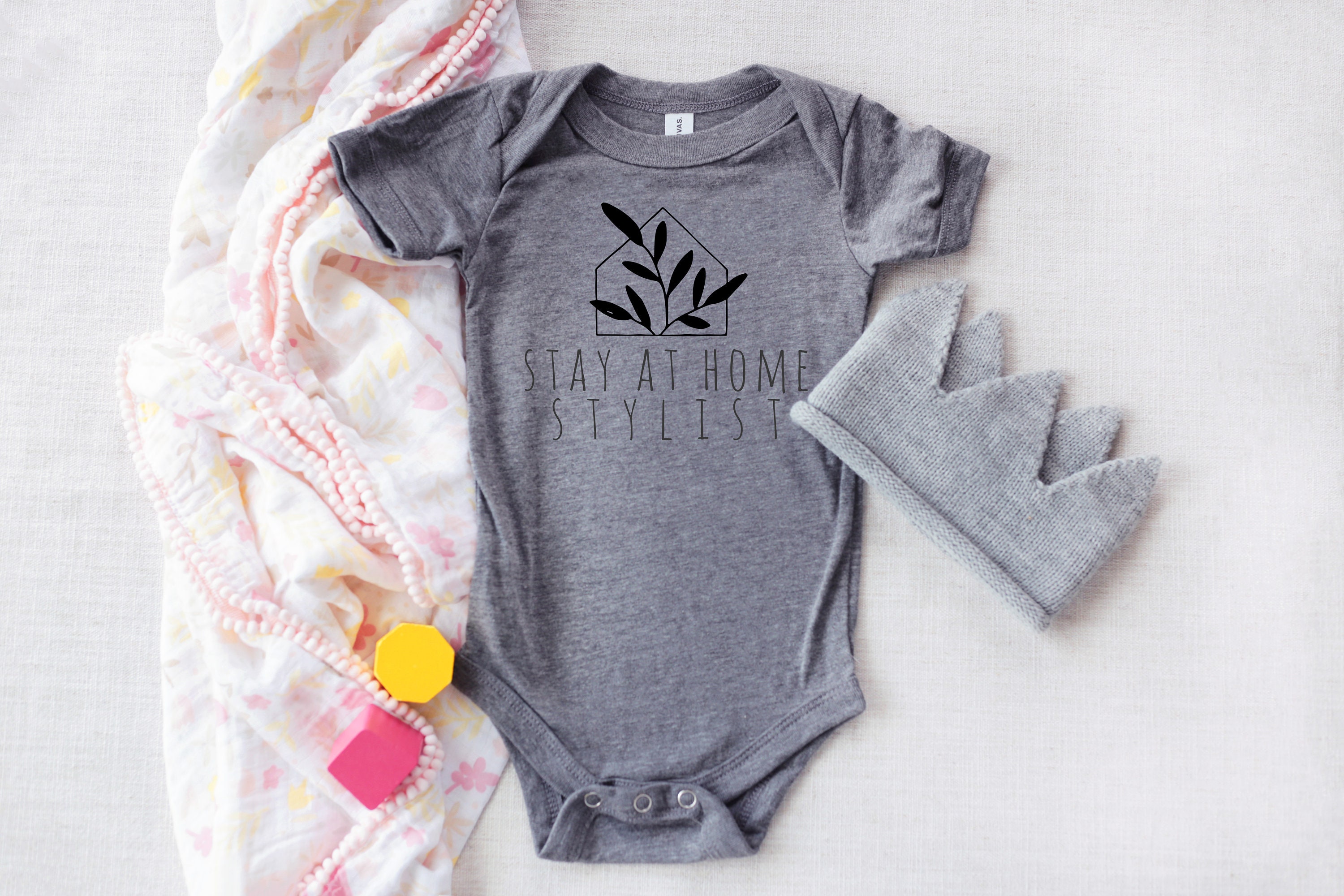 Bella Canvas 134b Bodysuit Mockup Grey Triblend Bodysuit Etsy