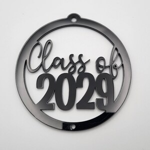Senior 2029 Auto Ornament, Schlüsselanhänger, digitale Laserdatei, svg, Glowforge