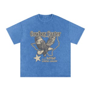 Beyoncé - Cowboy Carter Tour Merch Acid Wash T-shirt