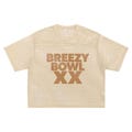 Chris Brown Breezy Bowl XX — See-through Boxy Net T-shirt