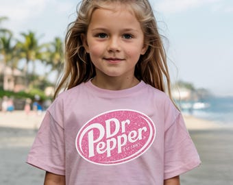 Dr Pepper Est 1885 Youth shirt, Toddler Soda Shirt,