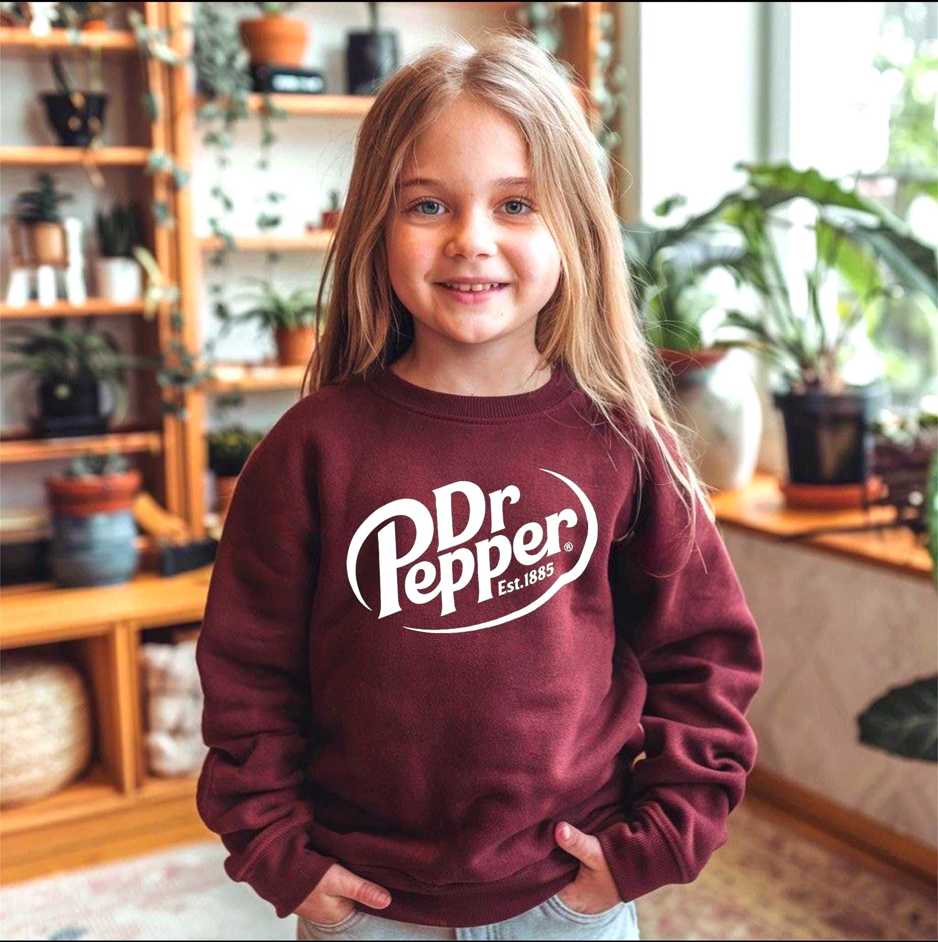 Sweat-shirt Raglan De Noël Vintage Années 80/90 - Rouge - Taille S (8/10 Ans) - U.M.S.