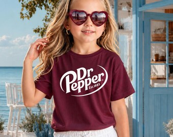 Dr Pepper Est 1885 Unisex Shirt, Youth Soda Lover Tee, Dr Pepper Lover Gift, Birthday Gift