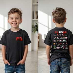 Formula 1 2026 Season Youth shirt & Sweatshirt: F1 Grand Prix Circuits Youth Tee, Formula 1 lover Youth gift