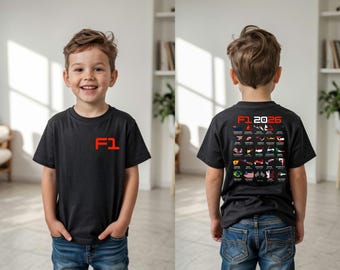 Formula 1 2026 Season Youth shirt & Sweatshirt: F1 Grand Prix Circuits Youth Tee, Formula 1 lover Youth gift