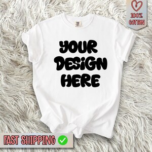 Camisas retro personalizadas Comfort Colors®, camisa con logotipo personalizado, camisa con diseño personalizado, camisa con texto personalizado, camisa con logotipo empresarial, camisa con logotipo de equipo,
