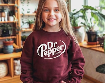 Dr Pepper Est 1885 Sweatshirt & Hoodie, Youth Soda Shirt,