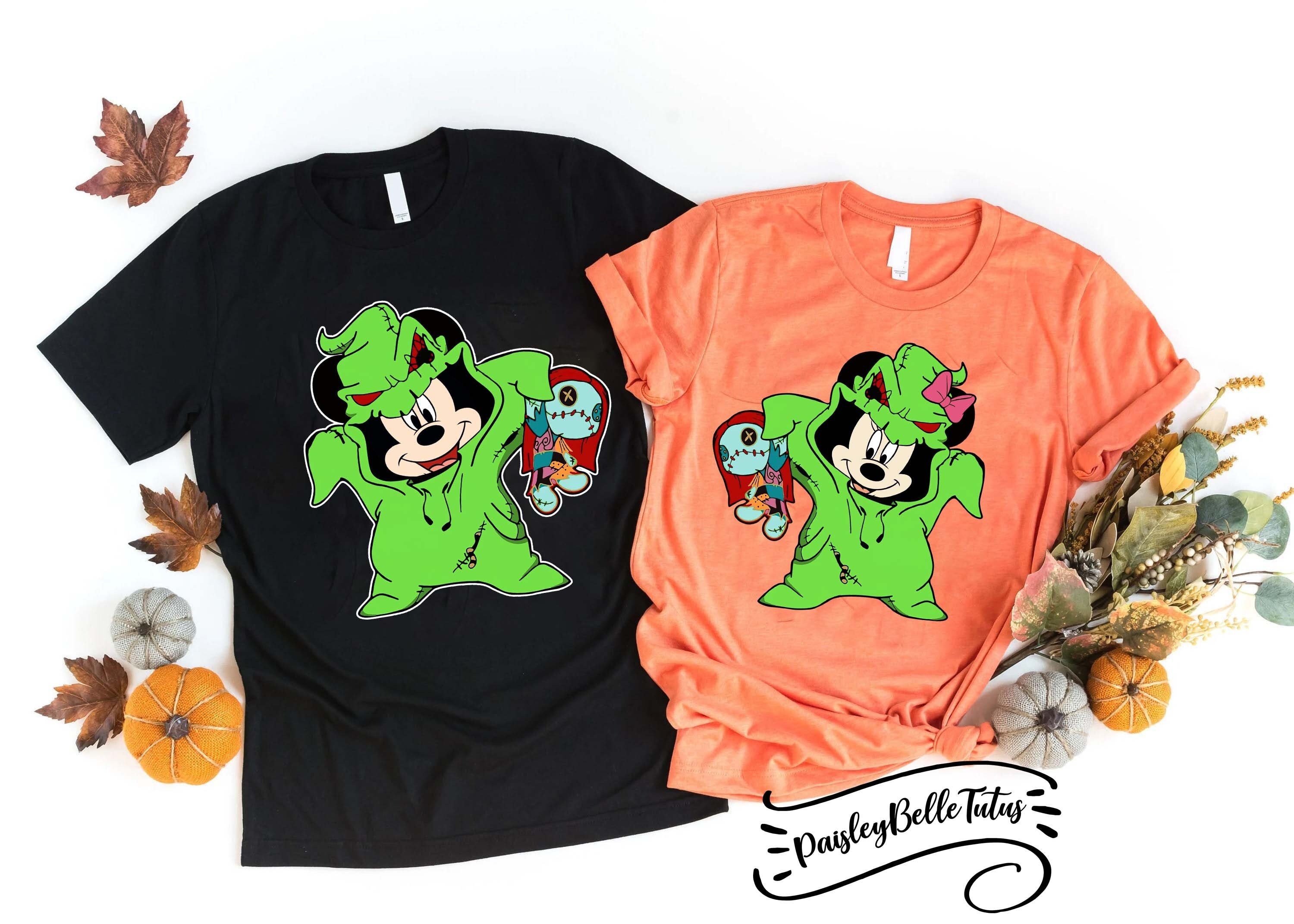 Discover Oogie Boogie, Oogie Boogie Mickey Minnie T-Shirt