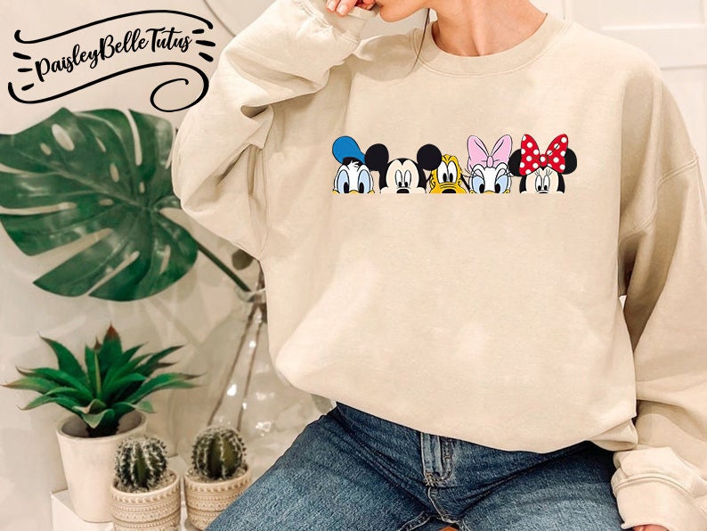 Mickey Sweatshirt - Etsy