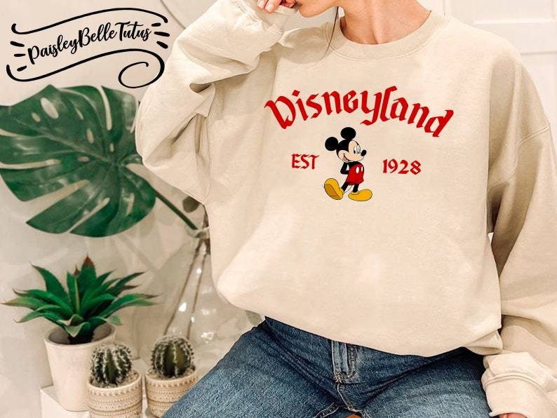 Retro mickey sweatshirt Clearance