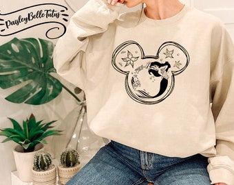 Little mermaid sweatshirt Clearance