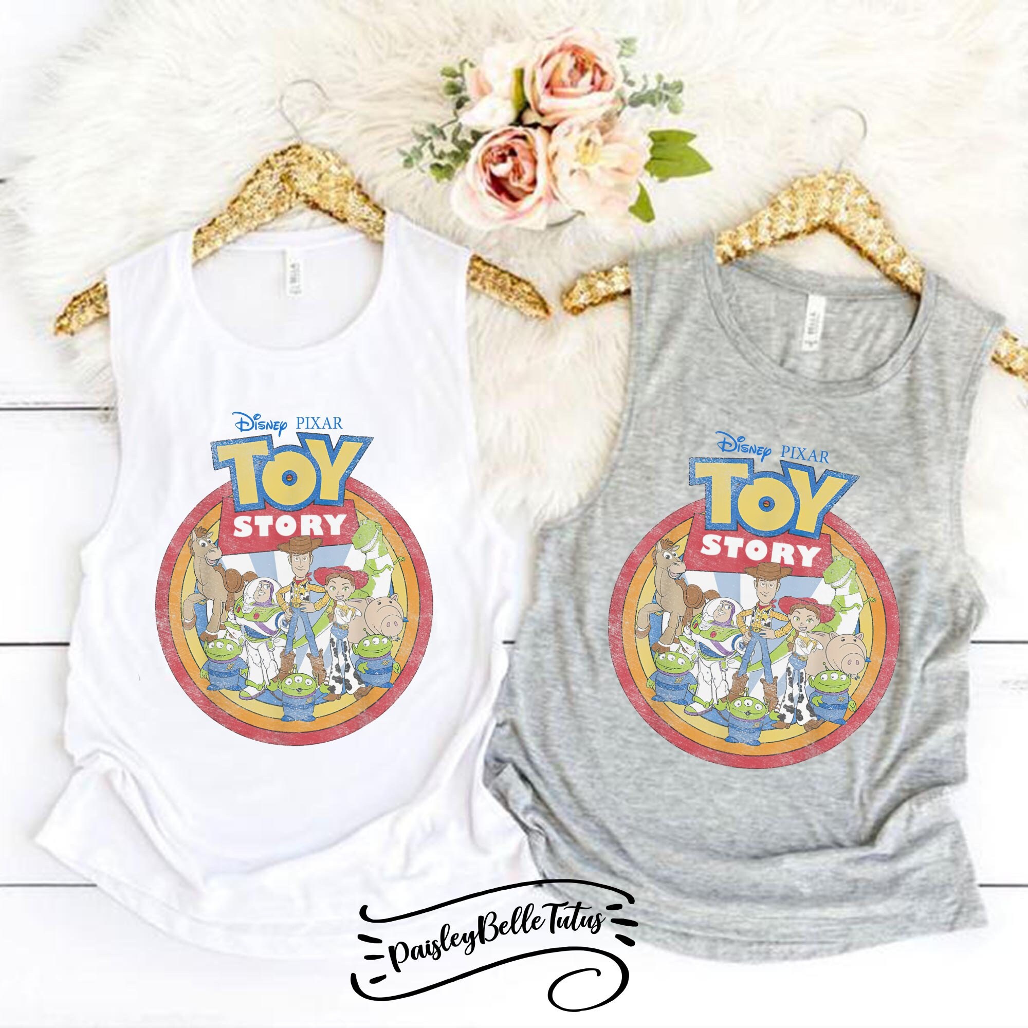 Discover Vintage Toy Story Tank Top, Toy Story Tank Top, Disney Family Tank Tops, Disney Tank, Disney Pixar Tank Tops, Toy Story Alien, NA